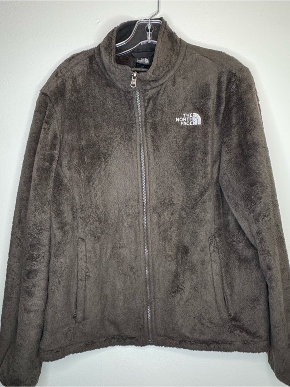 The North Face Osito Full Zip Fleece Jacket - Brown - Women's Large